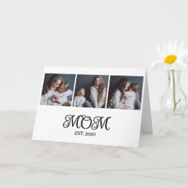 Tarjeta Día de la Madre Moderno Establecido 3 Fotos