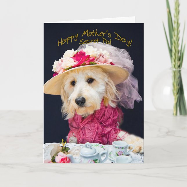 Tarjeta Día de la Madre - Pal secreto - Colección de Kati (Anverso)