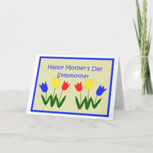 Tarjeta Día de la Madre para la Madera