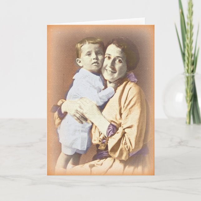 Tarjeta Día de la Madre ~Pearl S. Buck (Anverso)