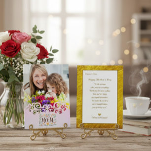 Tarjeta Día de la Madre Personalizado I Foto y Mensaje Per