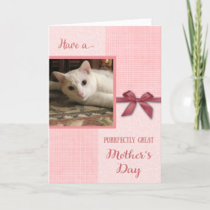 Tarjeta Día de la Madre, pura mamá estupenda, foto persona