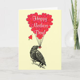 Tarjeta Día de la Madre romántico