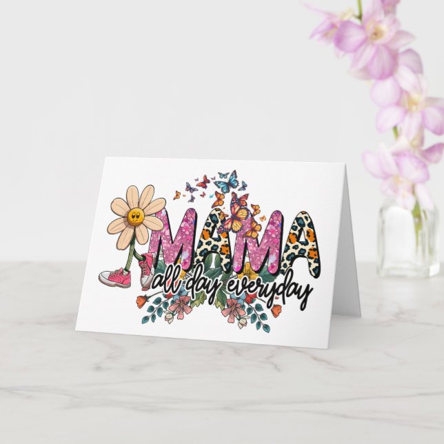 Tarjeta Día de la Madre todos los días (Orquídea)