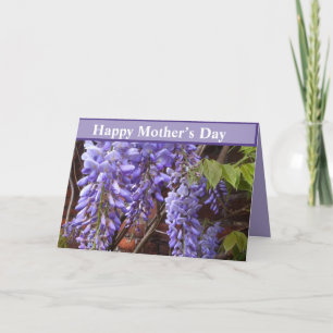 Tarjeta Día de la Madre Wisteria