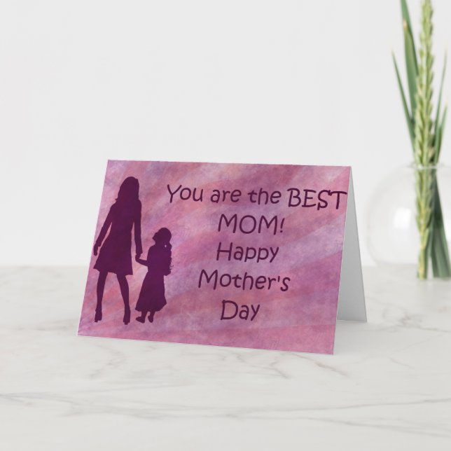 Tarjeta Día de la madre y el niño (Anverso)