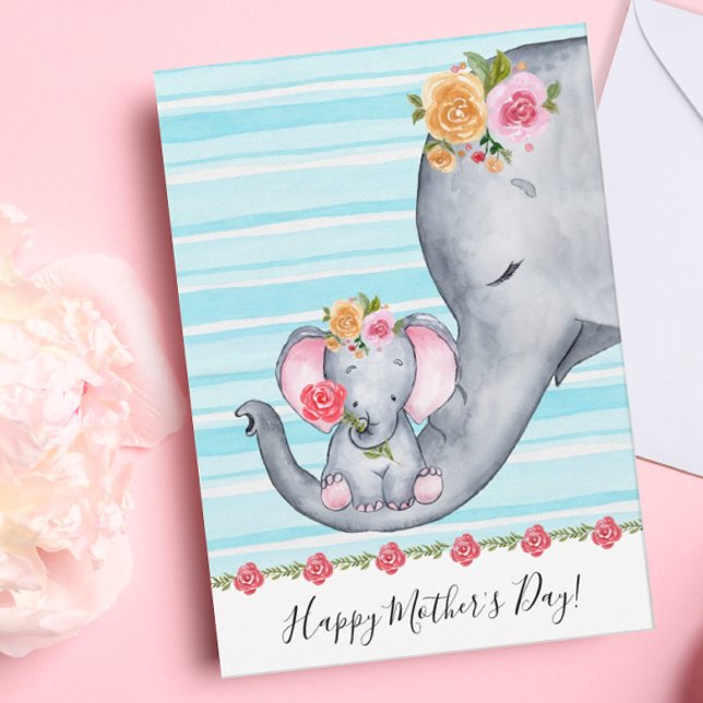Tarjeta Día de la Madre y el Niño (Cute Mother's Day Card)