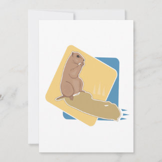 Tarjeta Día de la marmota