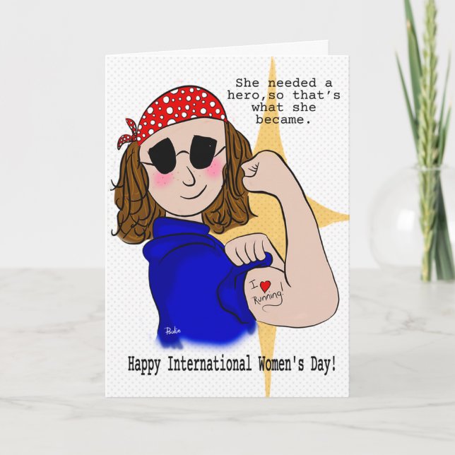 Tarjeta Día de la Mujer (Anverso)