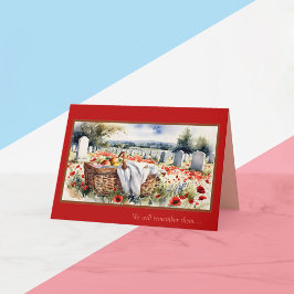 Tarjeta Día de la Remembranza