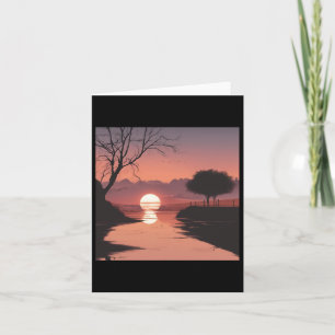 Tarjeta Día de la Simplicidad del Amanecer. 1