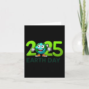 Tarjeta Día de la Tierra 2025 Divertido Día de la Tierra N