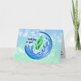 Tarjeta Día de la Tierra 2025 Nuestro poder nuestro Escudo