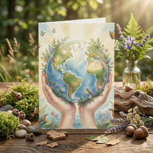 Tarjeta Día de la Tierra 22 de abril   Formas de Honrar 