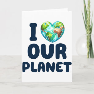 Tarjeta Día de la Tierra 22 de Abril Recicla Salva El Medi