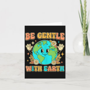 Tarjeta Día de la Tierra amor por la naturaleza ecológico