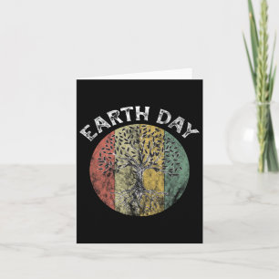 Tarjeta Día de la Tierra Aniversario del Planeta Día de la