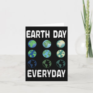 Tarjeta Día de la Tierra Día del Planeta Diario Aniversari