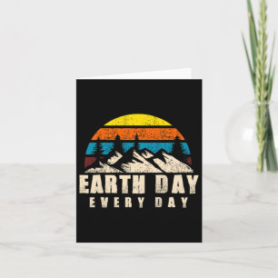 Tarjeta Día de la Tierra Todos los Días 51 Aniversario Pro
