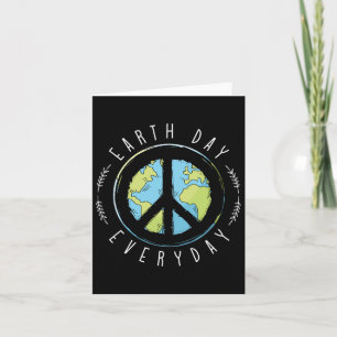 Tarjeta Día de la Tierra Todos los Días de la Tierra