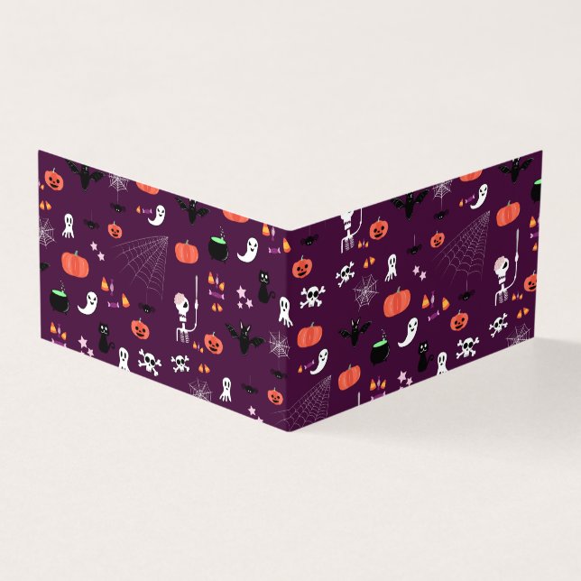 Tarjeta Día de las Brujas (Exterior)