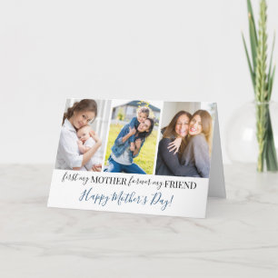 Tarjeta Día de las Madres Amigo para Siempre 3 Fotos