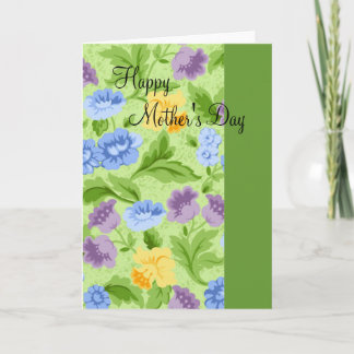 Tarjeta Día de las Madres de Springflowers