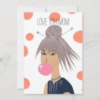Día de las Madres Divertido y Genial Chicle que Es
