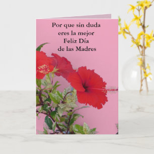 Tarjeta Dia de Las Madres eres la mejor  221