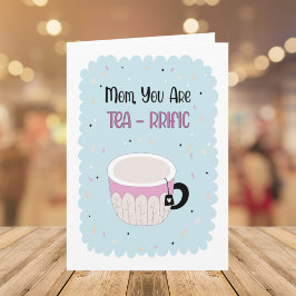 Tarjeta Día de las Madres Gran Mamá divertido Té Chiste Ci