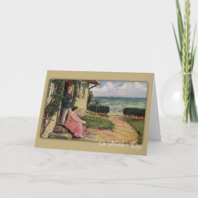 Tarjeta Día de las Madres Oceánicas (Anverso)