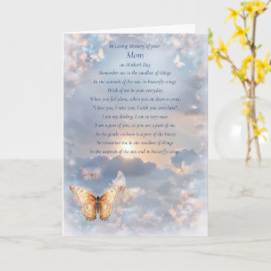 Tarjeta Día de las Madres Simpatía en Recuerdo de Mamá