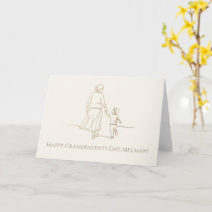 Tarjeta Día de los Abuelos Meemaw