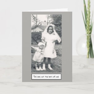 Tarjeta Día de los Jefes