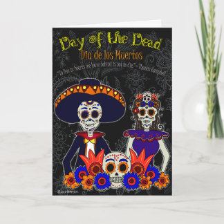 Tarjeta Día de los Muertos