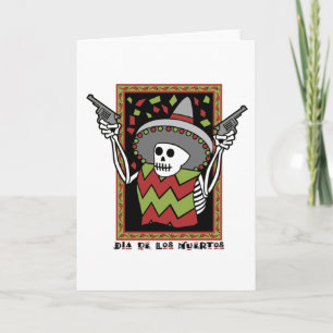 Tarjeta Dia de los Muertos