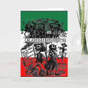 Tarjeta Día de los Muertos
