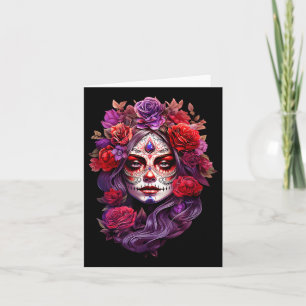 Tarjeta Día De Los Muertos 2024 Calavera Catrina Día De