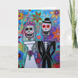TARJETA DIA DE LOS MUERTOS WEDDING