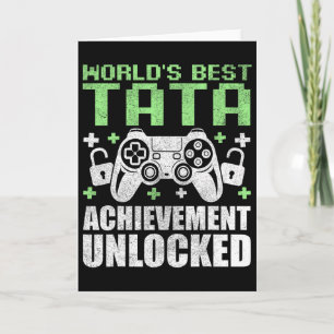 Tarjeta Día de los Padres del Abuelo Gamer