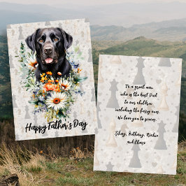 Tarjeta Día de los Padres del Jugador de Ajedrez del Labor