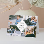 Tarjeta Día de los Padres del Mejor Papa nunca antes Simpl<br><div class="desc">Carta Best Dard Ever sencilla y moderna.</div>