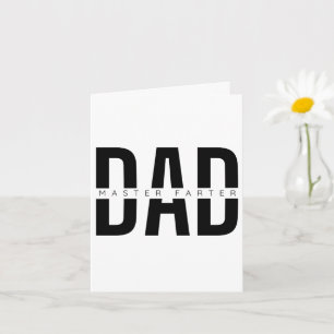 Tarjeta día de los padres divertidos