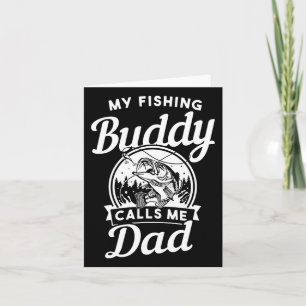 Tarjeta Día De Los Padres, Mis Amigos Pescadores Me Llaman