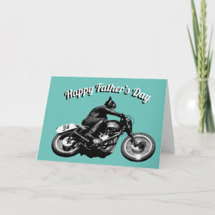 Tarjeta Día de los Padres Motociclistas