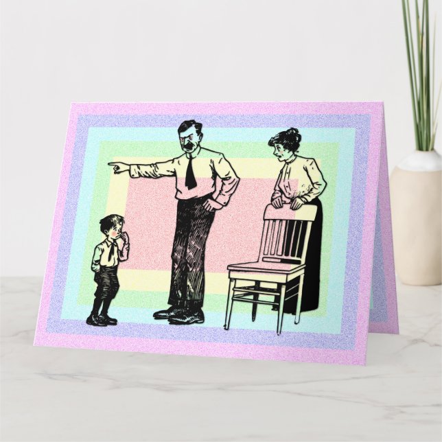 Tarjeta Día de los Padres Rappy (Anverso)