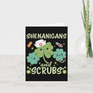 Tarjeta Día de los Patrocinadores Divertidos Shenanigans S