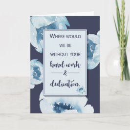 Tarjeta Día de los Profesionales Administrativos Durante C