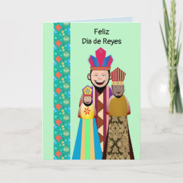 Tarjeta Dia de los Reyes Magos Niño