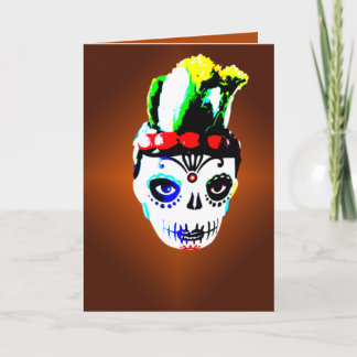 Tarjeta Día de Muertos